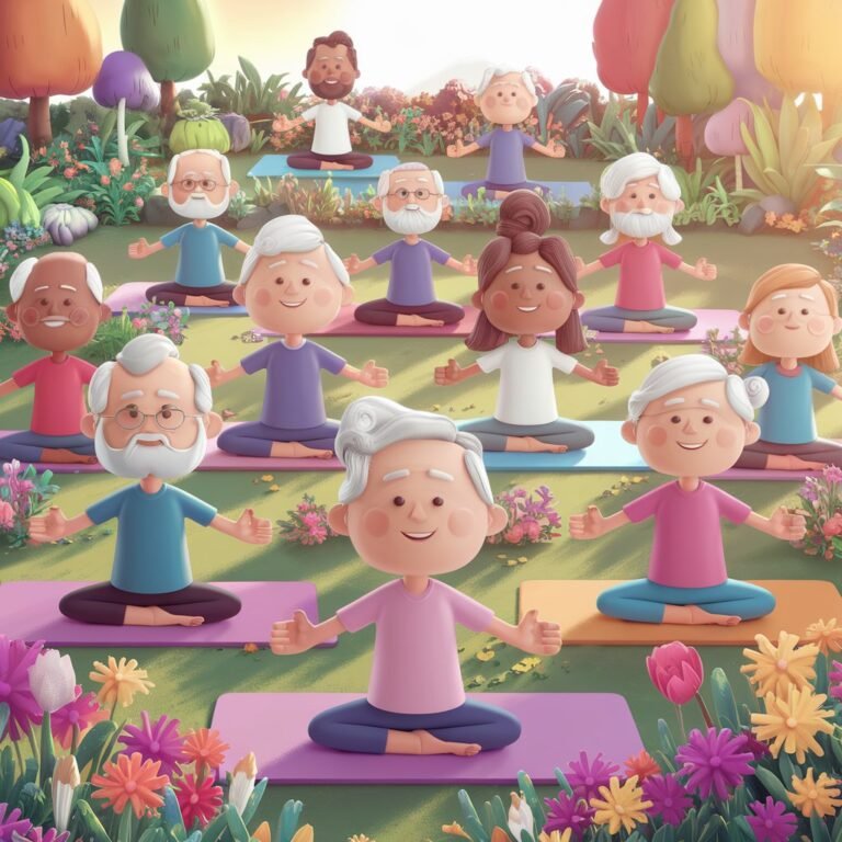 Os Benefícios do Yoga para Idosos