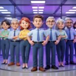 uma-cena-animada-em-3d-de-dez-trabalhadores-cinco-mulheres-e-cinco-homens-com-sessenta-anos-de-idade