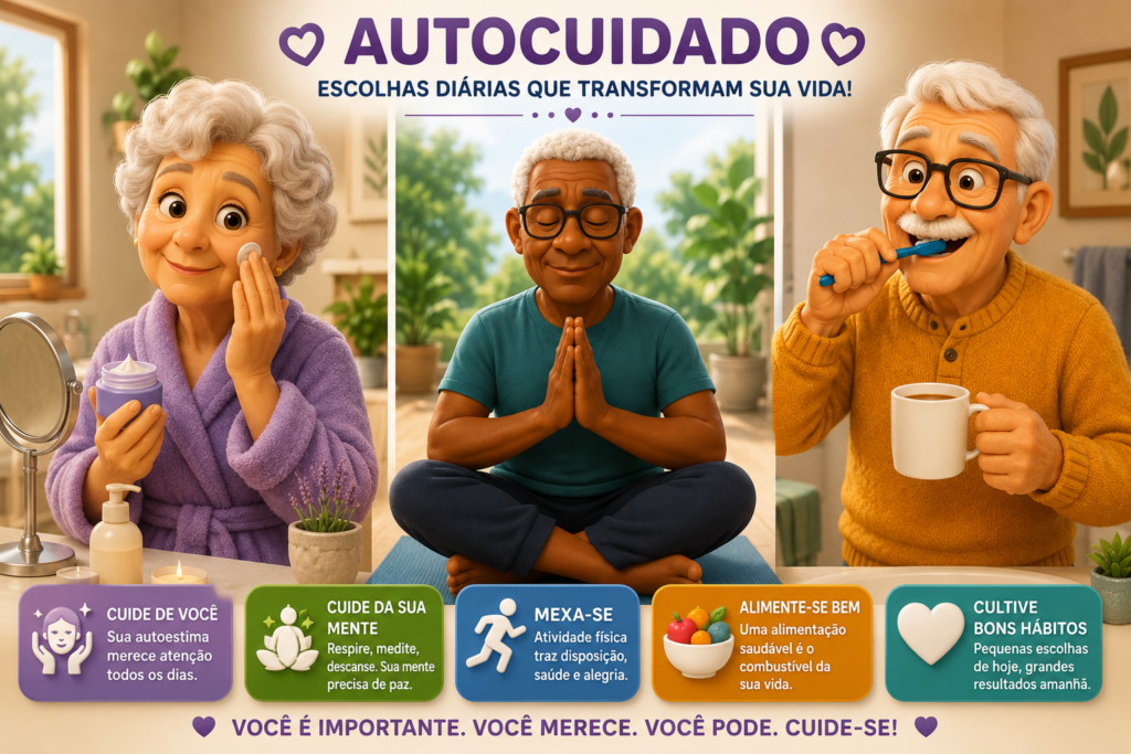 A Importância do Autocuidado na Terceira Idade
