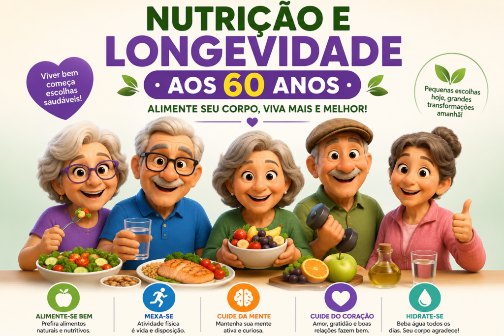 Nutrição e Longevidade aos 60 Anos