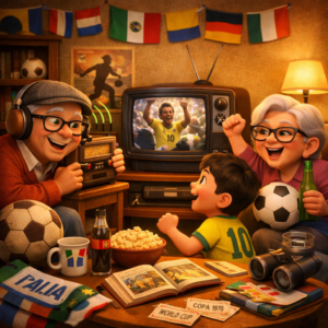 Como Era Assistir à Copa do Mundo Antes da Internet