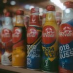 Garrafas das copas do mundo