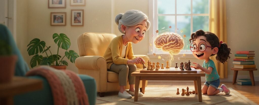 A Importância do Exercício Mental para Prevenir o Declínio Cognitivo 3 high level description a pixar style 3d sTdjnfz7U mtDJzn2JCZaQ yq5dZ pxQBe07Ce2 iRkgQ