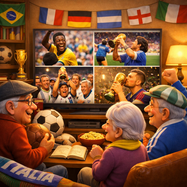 s Copas que os Maiores de 60 Anos Viram ao Longo da Vida
